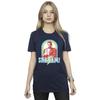 DC Comics Womens/Ladies Shazam Buble Gum Frame Cotton Boyfriend T-Shirt