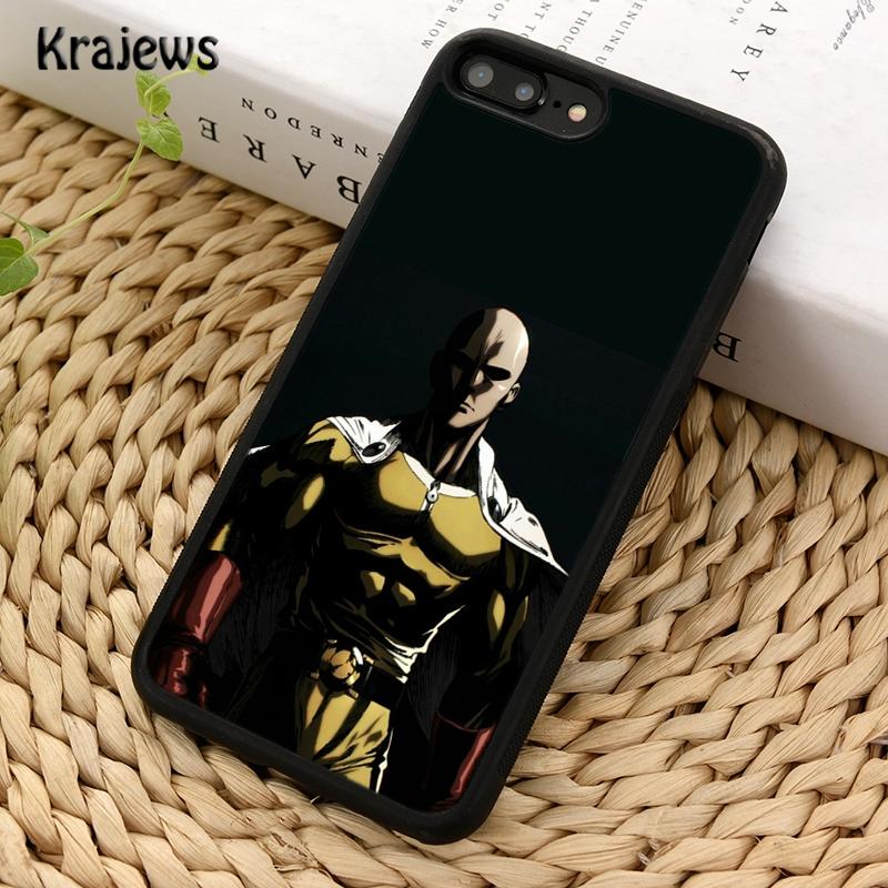 Krajews One Punch Man Japan Manga Phone Case Cover For iPhone 14 5 SE 6s 7 8 Plus 11 12 13 Pro X XR XS Max Samsung S21 S22 Ultra