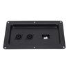 2PCS Iron Speaker Wiring Back Panel for 715 725 Stage Speakers Sound Reinforcement