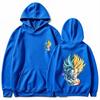 Dragon Ball Men's Hoodie Super Anime Style Goku and Vegeta High Quality Warm Autumn Winter Men's Sports Sweatshirt