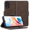 Flip Case for Oppo A38 / A18, Card Slot, Brown