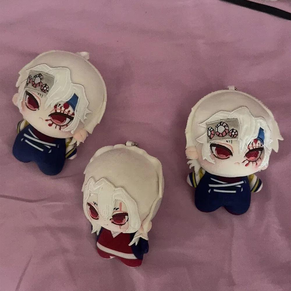 10 см Плюшевая кукла-подвеска Узуй Тэнген из Kimetsu No Yaiba Убийца демонов Плюшевая игрушка Аниме Брелок Мягкая игрушка Подарок на день рождения Рождество для фанатов