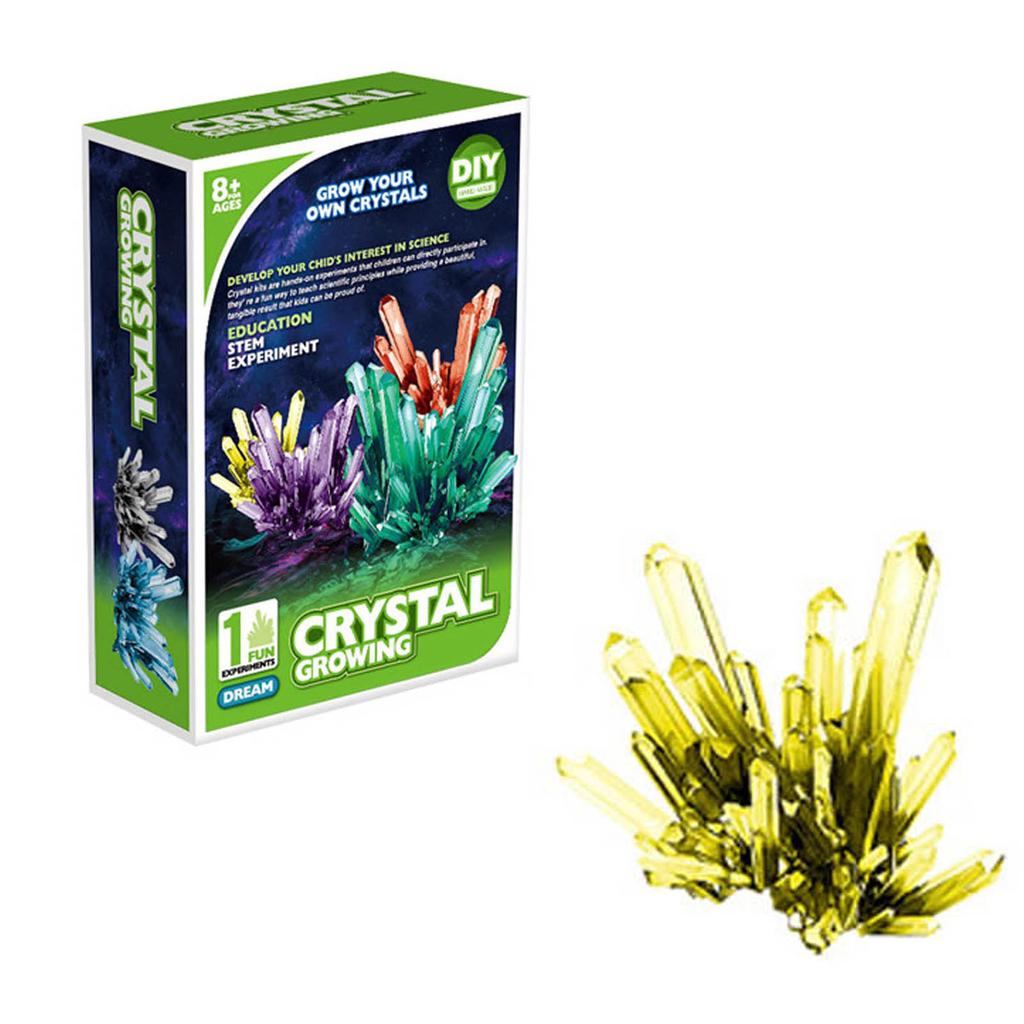 Kids Crystal Growing Kit DIY Science Experiment For Teenagers Boys Toys Magical Funny Crystal Educational Stimulates Interest