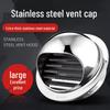 304 Stainless Steel Rainproof Vent Cap for Exterior Walls
