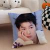 Handsome Talented Korean Actor SSong Joongki Cushion Cover Throw Pillow Cover Hidden Button Durable Polyester Chair Cushion