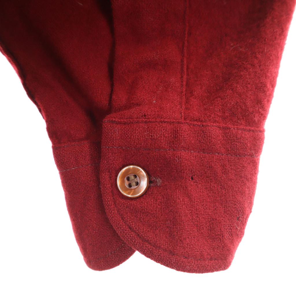 PENDLETON 60-е 70-е годы Специальный заказ Wallachs винтажная рубашка с длинным рукавом и открытым воротником Мужская Б/У