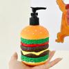 Ванная комната Бутылка для лосьона в форме гамбургера Дозатор для мыла Гель для душа Ванная комната Бутылка для лосьона для рук Бутылка для шампуня Аксессуары