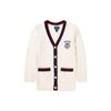 Polo Sweater Kids Letter Logo Embroidery Cable Knit Cardigan Kids Sweaters Off-White 313916555-001