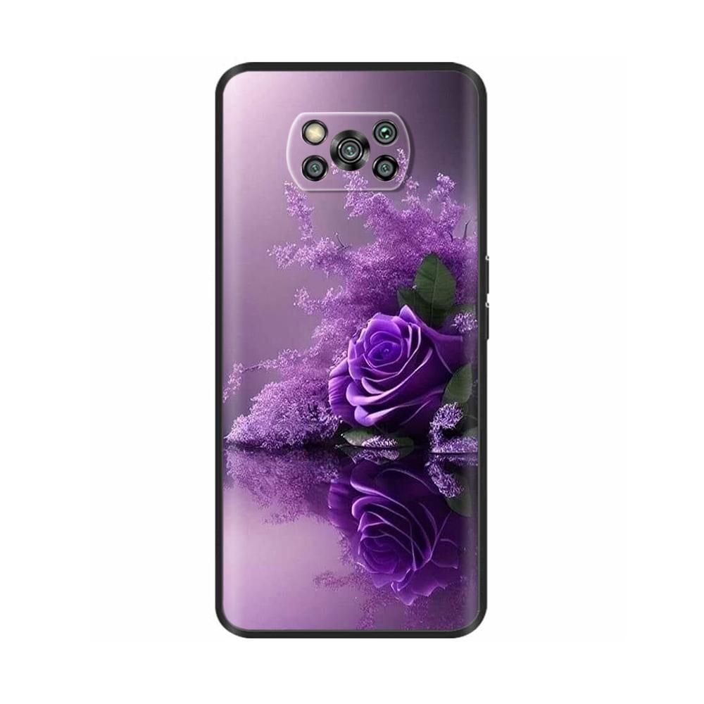 Для чехла Poco X3 Pro Чехол с бабочкой и сердцем из мягкого жидкого силикона Полная защита Чехлы для Xiaomi Poco X3 NFC Чехол для Poco X3 PocoX3