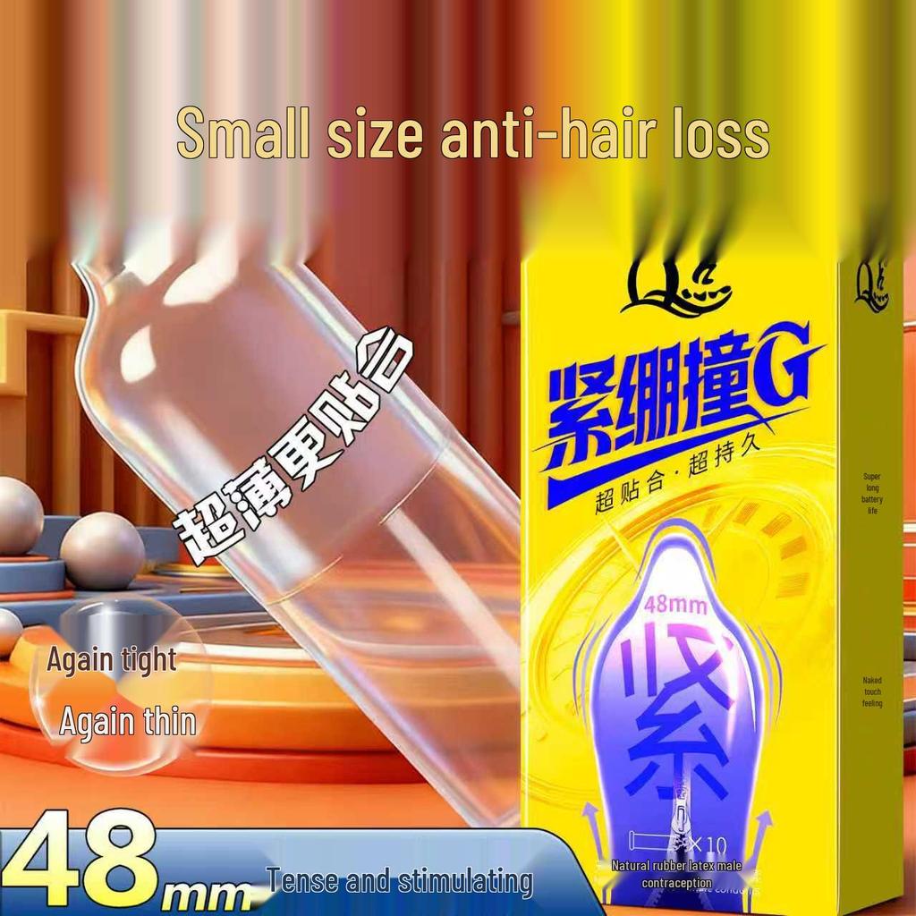 Q Point 369 Large Particle Thickened Desensitizing Condoms - Long-Lasting Delay for Men’s Safety by John Super Bird