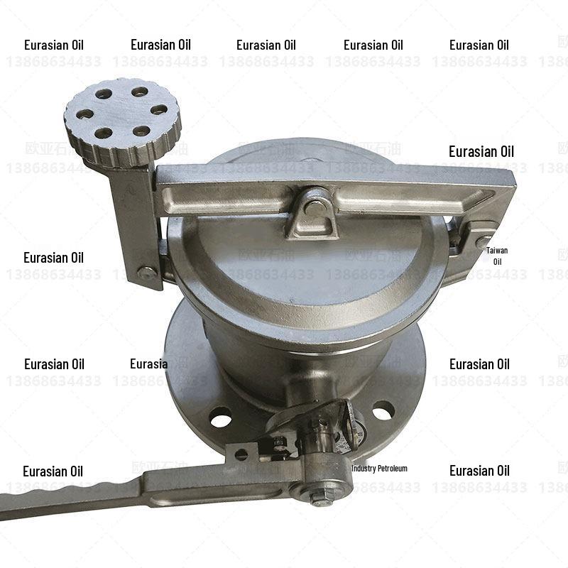Double-Sealed Stainless Steel DN100/4-Inch Sight Glass Ball Valve for Oil Depot