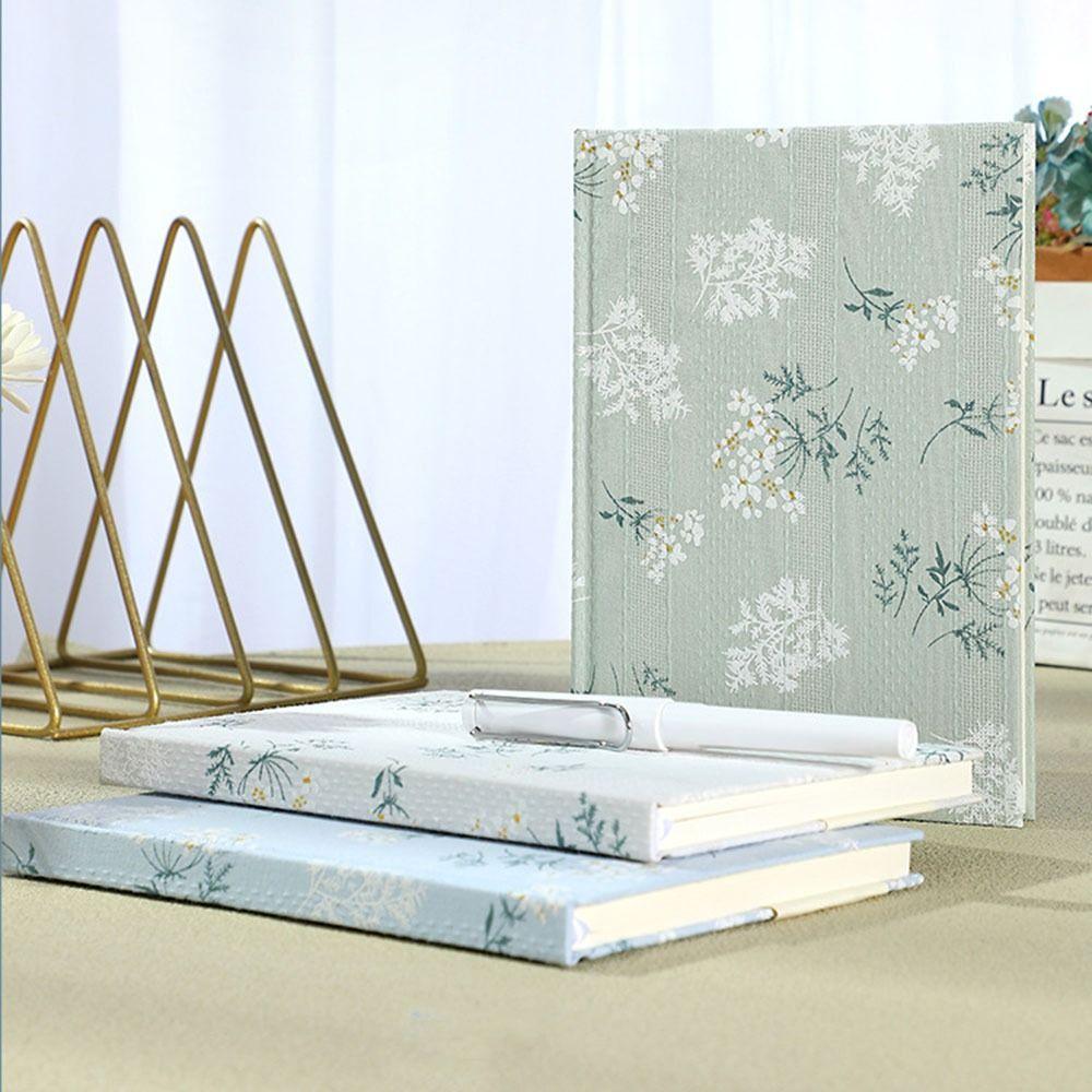 Компактный блокнот A5 в тканевой обложке, вышитый блокнот, очаровательный студенческий дневник, студент