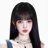 Synthetic Fake Bangs Wig Hair Piece Natural Clip Hairpiece Hair Extensions Female Styling Hair Accessories