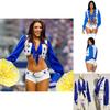 Eye-catching Starry Cheerleader Costume For Women Ideal For Halloween And Events