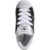adidas Superstar 2 J Черные кроссовки для детей с лентикулярными полосками Основной черный Матовый серебристый Облачно-белый JQ0314