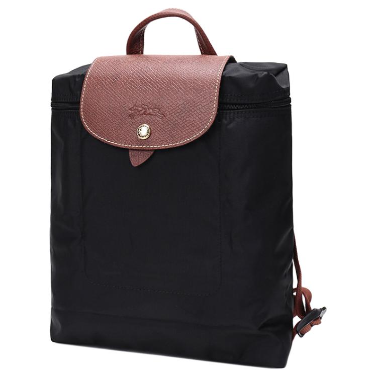 Longchamp Le Pliage 26 Foldable Nylon Backpack Tote Bag Women backpacks Black 1699089001