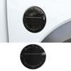 Car Door Gas Cap Decor Cover Fuel Tank Trim For Ford F150 Raptor 2009-2014 Black