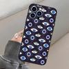 Чехол для мобильного телефона Apple iPhone15 Mini, чехол для мобильного телефона Evil Eye, окрашенный чехол с защитой от падений, чехол для мобильного телефона Huawei с защитой от падений.