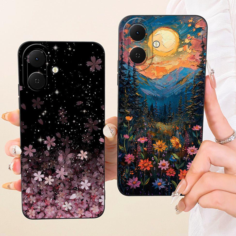 Чехол для Tecno KM4 Чехол для Tecno Spark Go 2 Роскошный Модный Милый Мультяшный Забавный Расписной Силиконовый Чехол для Телефона