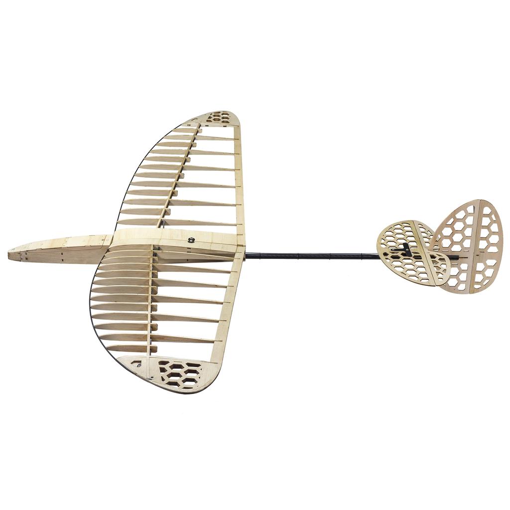 Wooden Remote Control Airplane Kit 47inch Wingspan 36inch Length Aircraft DIY Assembly for Kids