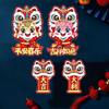 2026 Horse Year Zodiac Horse Wall Stickers Cartoon Chinese Style Spring Festival Stickers Blessing Traditional