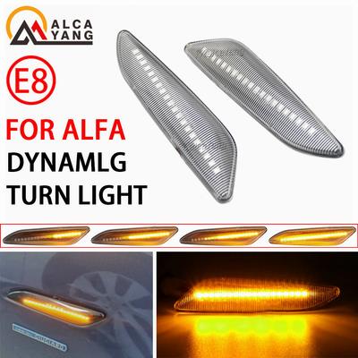 Для Fiat Tipo Egea Alfa Romeo 156 147 Chrysler Ypsilon III Lancia Delta динамический светодиодный боковой габаритный указатель поворота