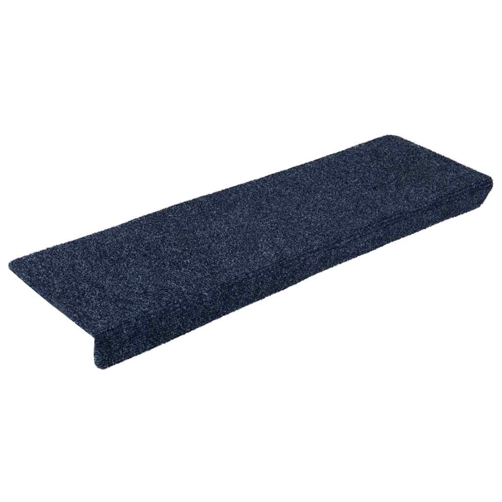 Self Adhesive Stair Treads 5 pcs. 65 x 21 x 4 cm Anthracite Rectangular Edge