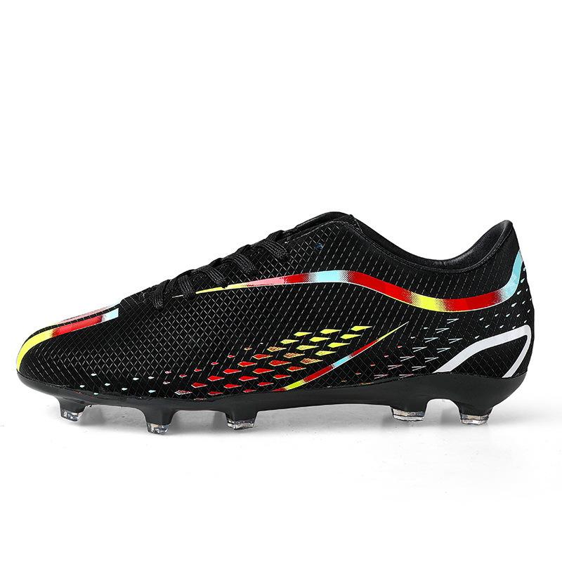 Training Non-slip Breathable Low-top Football Shoes Spike Sneakers Shock Absorption Spot Adult Large Size Sneakers Fashion Men and Women