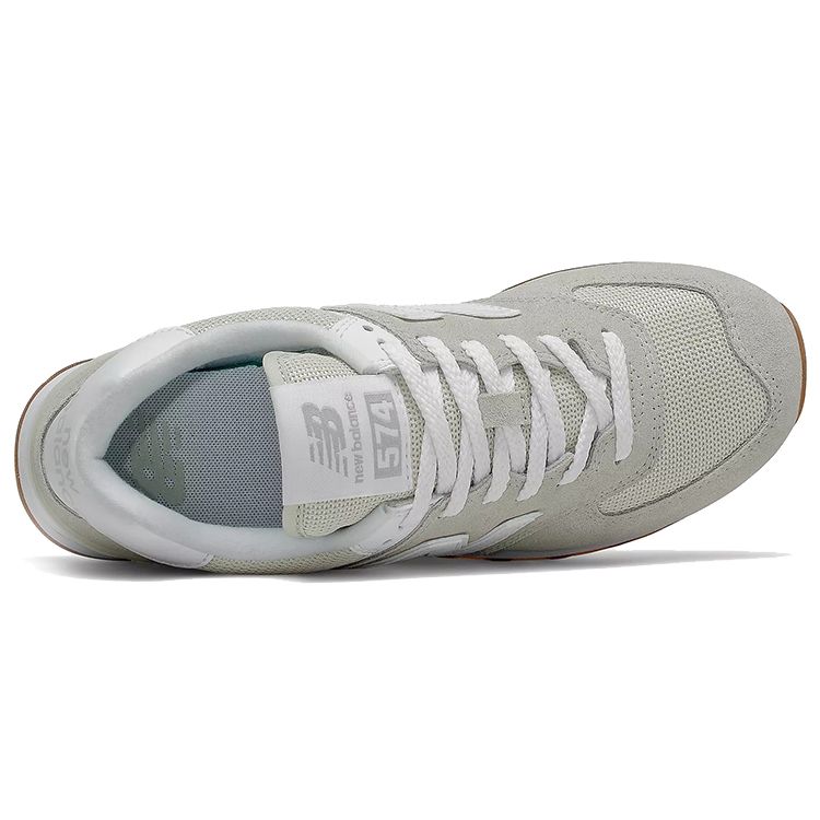 New Balance 574 Silver Birch Женские кроссовки серо-белые WL574PC2
