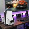 Для Sony PS5 DE/UHD Вертикальная подставка Двойной контроллер LED USB зарядная док-станция