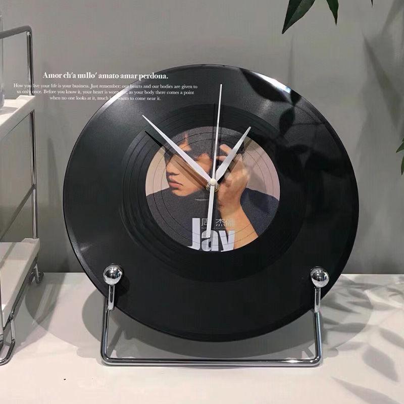 Ретро Закат Виниловая Пластинка Настенные Часы: Тихий креативный декор своими руками для гостиной.