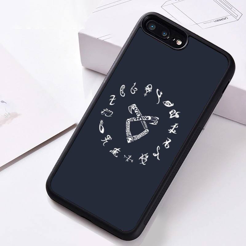 Резиновый чехол для телефона «Сумеречные охотники» из сериала ТВ для iPhone 12 pro max mini 11 pro XS MAX 8 7 6 6S Plus X 5S SE 2020 XR