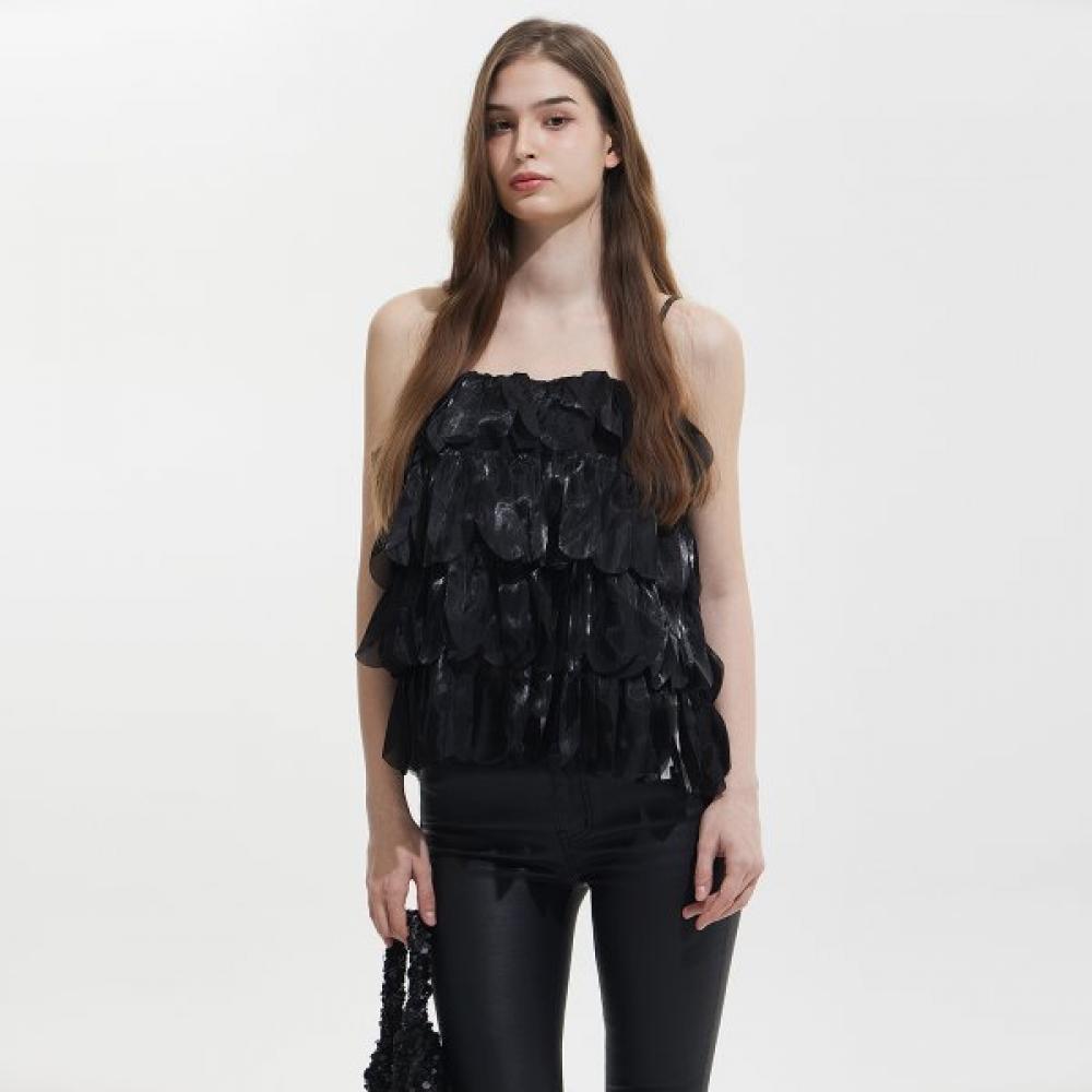 Ggpx New York Shine Kankan Bustier Blouse  Gq4sh028f 