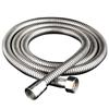 Black/silver Extendable Garden Hose SUS 304 Flexible Shower Long Bathroom Pipe Extension Water Pull Accessories Hoses Pipes Home