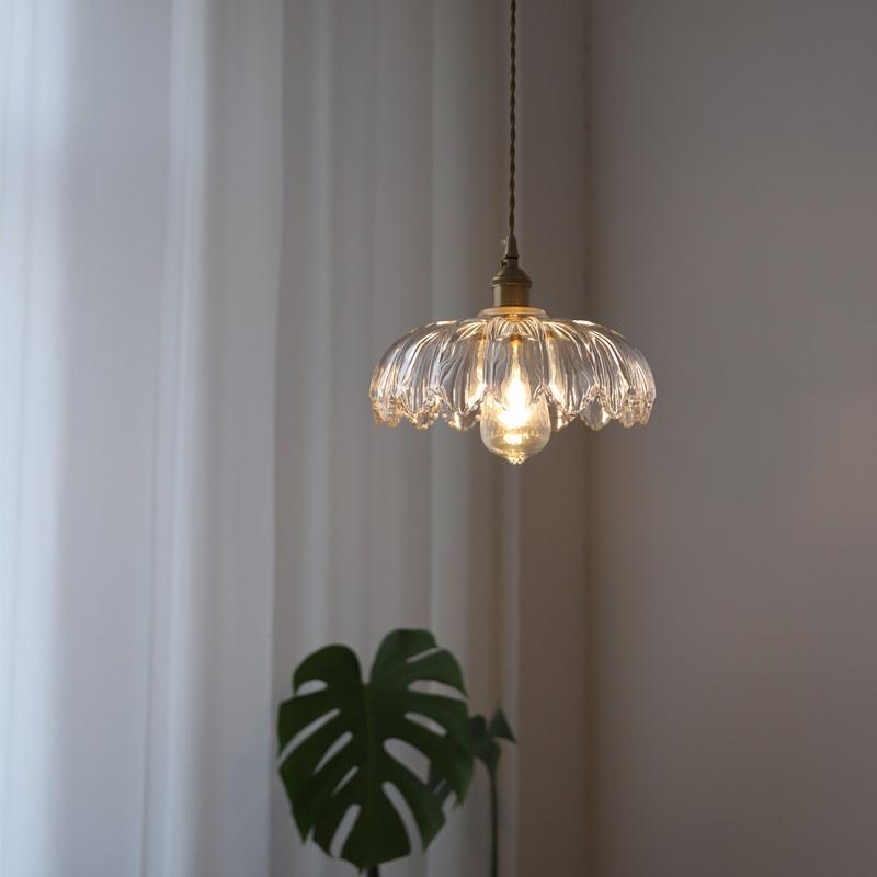 Американские ретро люстры из латуни и стекла, старые шанхайские темно-зеленые ностальгические теплые светильники для спальни, столовой, балкона, дома