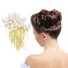 TEMPERIA (36pcs) Жемчужные Аксессуары для Волос для Женщин и Девочек - Стильные Жемчужные Заколки и Шпильки для Свадебной Прически - Для Свадьбы/Вечеринок