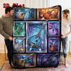 Guitar Frames Collection 2D Flat Pattern Flannel Blanket, High quality All Seasons, Home Decor, Warmth and Comfort, Perfect for Christmas Gifts.