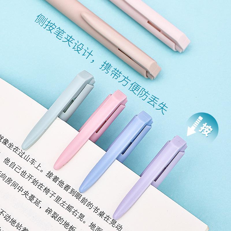 Набор маркеров для journaling Douyin Morandi с боковым нажимом, высококачественный, разноцветный