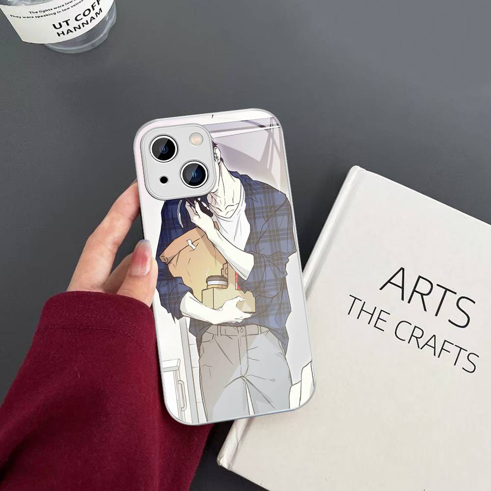 Nerd Project bl Anime For iPhone 14 13 12 Mini 11 Pro XS Max X XR 14 Plus Tempered Glass Cover