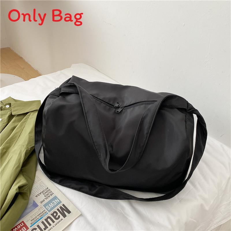 Fashionable Street Style Shoulder Bag In Oxford Fabric With Candy Color Accents For Casual Outings