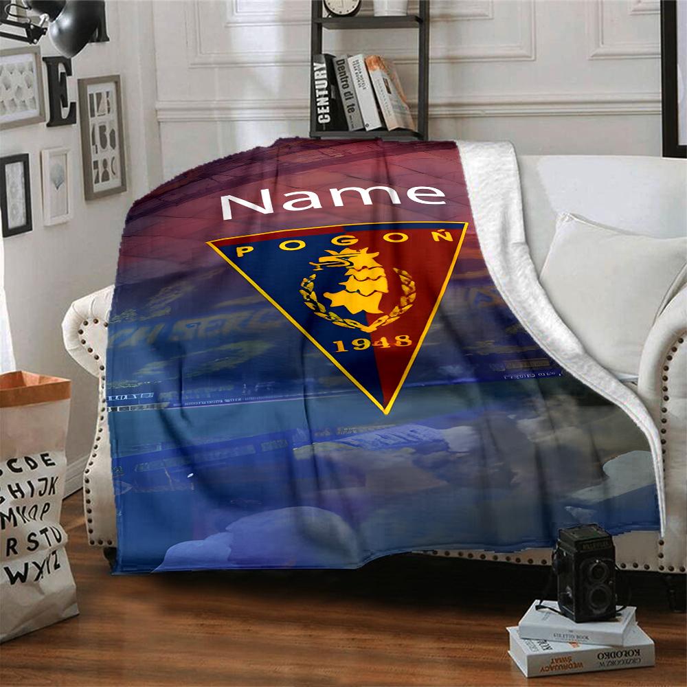 Custom Name Lion'S Pride Emblem Party Blanket For Couch Bed Plush Cozy Fuzzy Blanket Super Soft Warm Blankets For Fall And Winter 0916229
