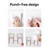 Wall-Mounted Stainless Steel Disposable Cup Holder | No Drilling Required, Ideal For Kitchen Storage