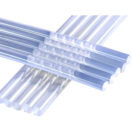 GOOMAND Glue Sticks, Clear, 11mm X 197mm (Pack of 50), for High-Temperature Bond Guns, Strong Adhesion, Quick Drying, Odorless
