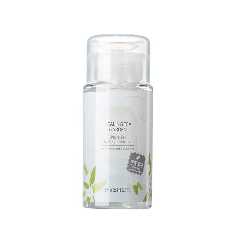 The Saem Healing Tea Garden White Tea Lip & Eye Remover, 150ml, 1 pcs