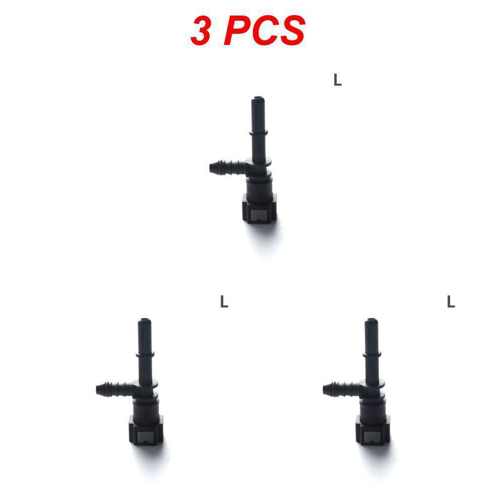 1/3/5 шт. быстроразъемное соединение удобный прочный нейлоновый материал интегрированное уплотнение автомобильные аксессуары мотоциклетный шланговый соединитель