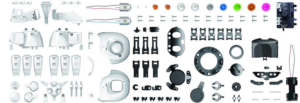 ELEKIT ELEKIT Следуйте за комплектом для программирования робота для шагающего робота PaletteIDE, оснащенного инфракрасным портом (ELEKIT 6-ногий радар)