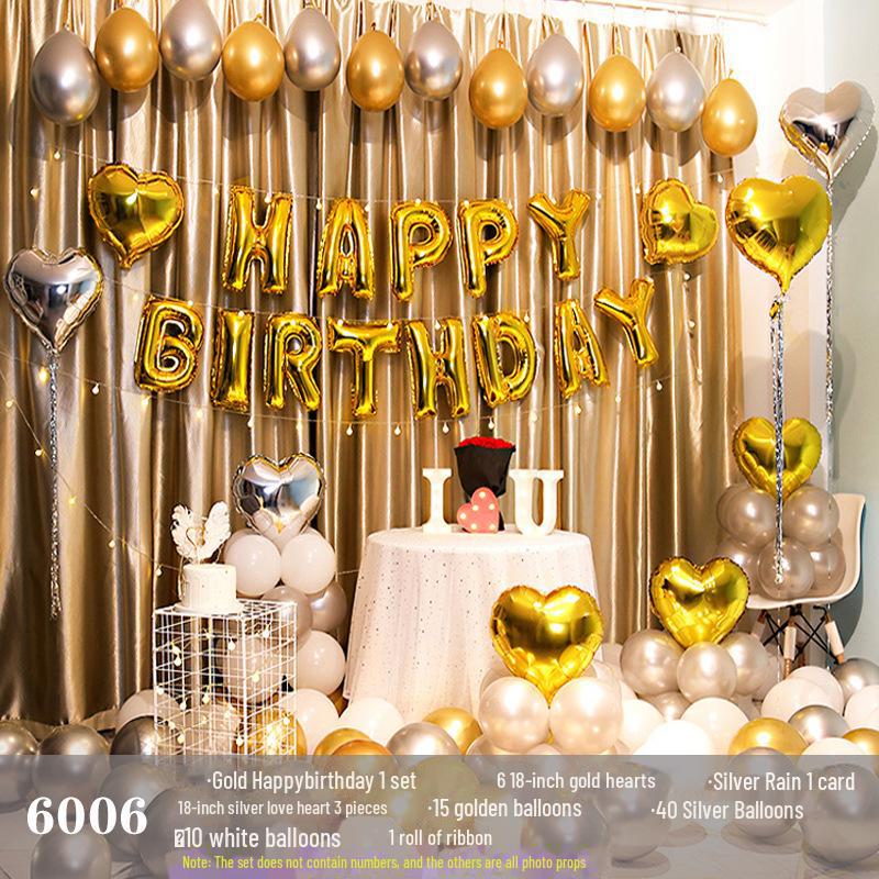 Набор воздушных шаров на день рождения для взрослых и детей - Мультяшное украшение