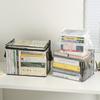 Book Storage Box Large Capacity Student Textbook Exercise Book Storage Bag Dormitory Home Portable Book Organiser Box