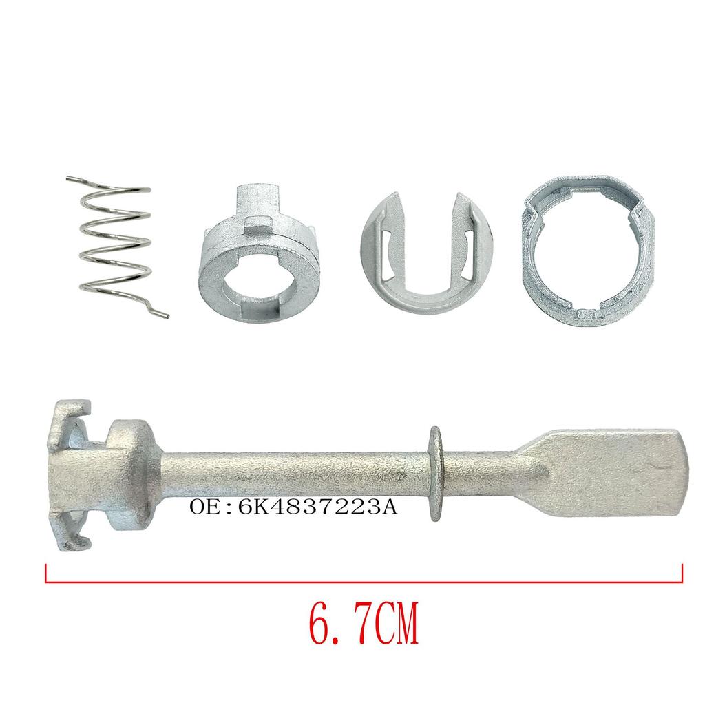 Volkswagen Door Lock Cylinder Repair Kit - 5-Piece Set, OE: 6K4837223A