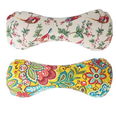 Подушка для шеи с наполнителем из полыни, помощь для сна, облегчение тревоги, костная форма, китайская травяная шейная поддержка Pi